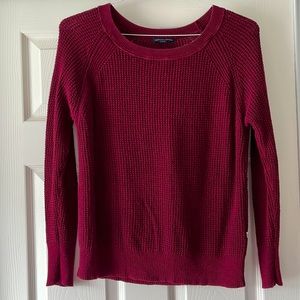 American Eagle Outfitters Maroon Sweater